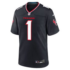 Number 1 Groom Houston Texans Nike Game Jersey Navy Number 1 Groom Houston Texans Nike Game Jersey Navy