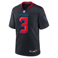 Tank Dell Houston Texans Nike 2nd Alternate Game Jersey Navy