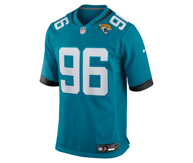Adam Gotsis Jacksonville Jaguars Nike Game Jersey Teal