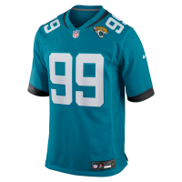 Austin Johnson Jacksonville Jaguars Nike Team Game Jersey Teal