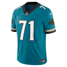 Tony Boselli Jacksonville Jaguars Nike Prowler Throwback Vapor F.U.S.E. Limited Retired Player Jersey Teal Tony Boselli Jacksonville Jaguars Nike Prowler Throwback Vapor F.U.S.E. Limited Retired Player Jersey Teal