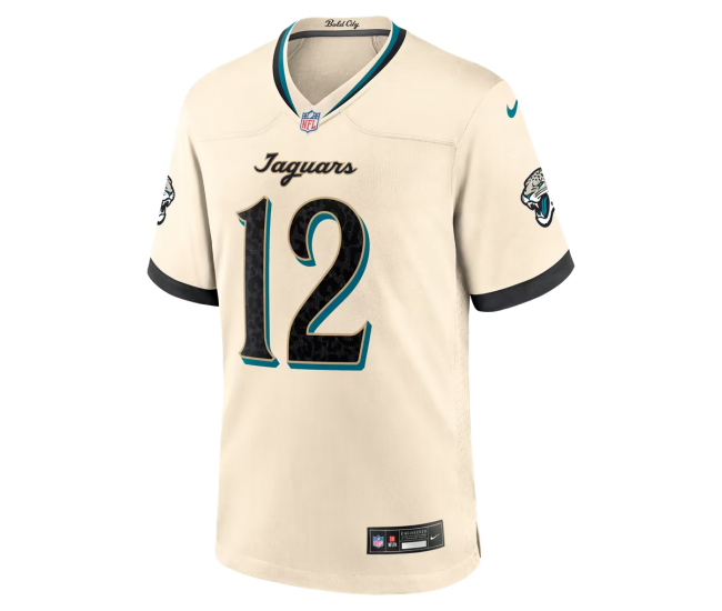 Travis Hunter Jacksonville Jaguars Nike 2026 Rivalries Collection Game Jersey Natural
