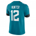 Travis Hunter Jacksonville Jaguars Nike Team Vapor F.U.S.E. Stitched Limited Jersey Teal