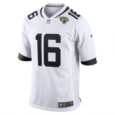 Trevor Lawrence Jacksonville Jaguars Nike White Game Jersey White Trevor Lawrence Jacksonville Jaguars Nike White Game Jersey White