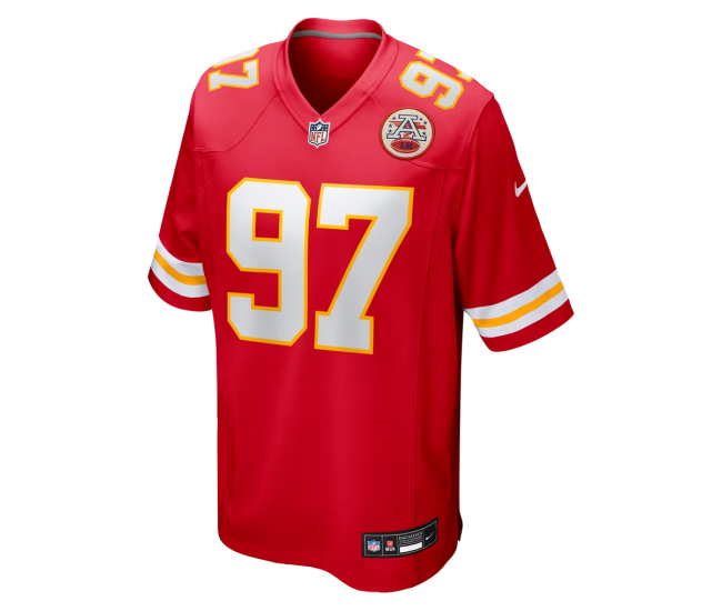 Ashton Gillotte Kansas City Chiefs Nike Team Game Jersey Red
