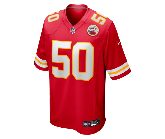 Brandon George Kansas City Chiefs Nike Team Game Jersey Red