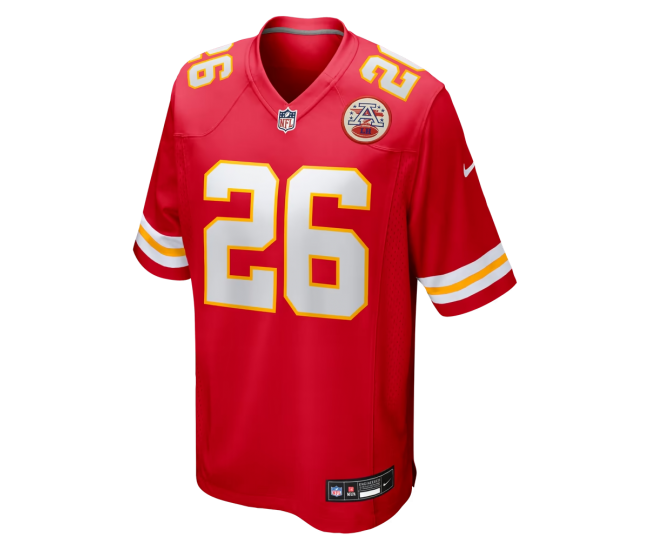 Deon Bush Kansas City Chiefs Nike Game Player Jersey Red