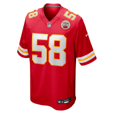 Derrick Thomas Kansas City Chiefs Nike Game Retired Player Jersey Red Derrick Thomas Kansas City Chiefs Nike Game Retired Player Jersey Red