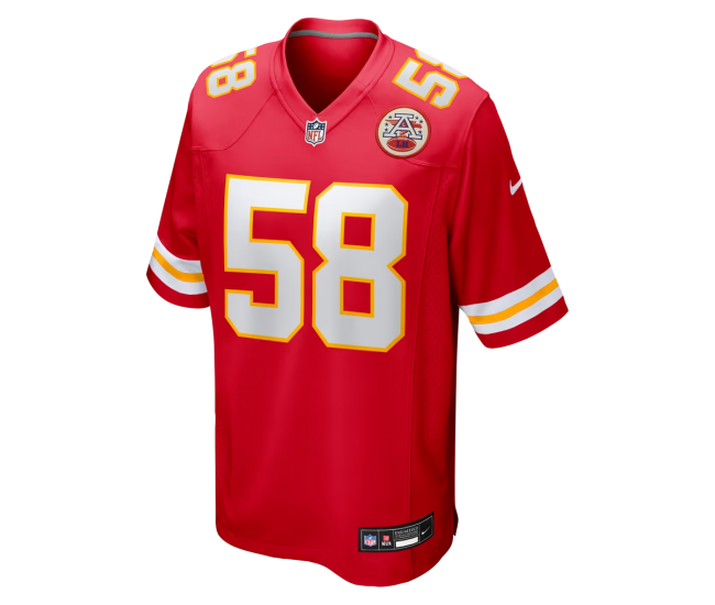 Derrick Thomas Kansas City Chiefs Nike Game Retired Player Jersey Red