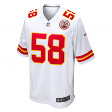 Derrick Thomas Kansas City Chiefs Nike Retired Player Game Jersey White Derrick Thomas Kansas City Chiefs Nike Retired Player Game Jersey White