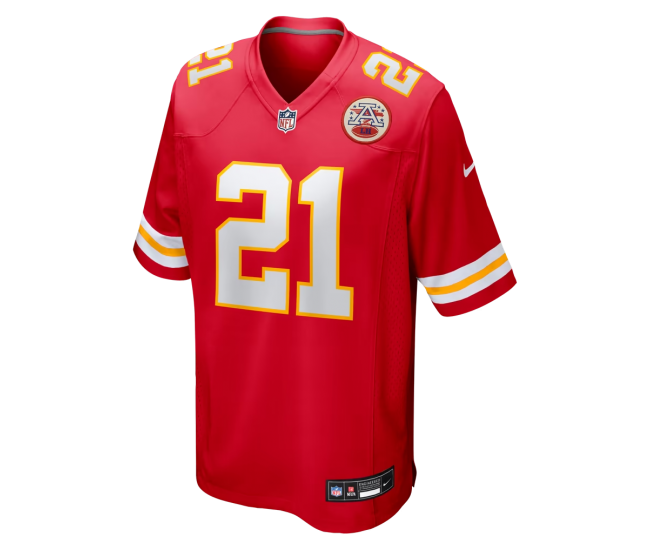 Jaden Hicks Kansas City Chiefs Nike Game Jersey Red