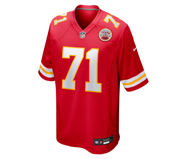 Josh Simmons Kansas City Chiefs Nike Team Game Jersey Red