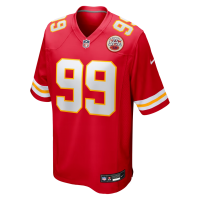 Peter Woods Kansas City Chiefs Nike Team Game Jersey Red