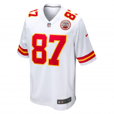 Travis Kelce Kansas City Chiefs Nike Player Game Jersey White Travis Kelce Kansas City Chiefs Nike Player Game Jersey White