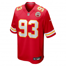 Zacch Pickens Kansas City Chiefs Nike Team Game Jersey Red Zacch Pickens Kansas City Chiefs Nike Team Game Jersey Red