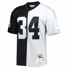 Bo Jackson Las Vegas Raiders Mitchell & Ness 1988 Split Legacy Replica Jersey Black Silver