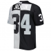Bo Jackson Las Vegas Raiders Mitchell & Ness 1988 Split Legacy Replica Jersey Black Silver