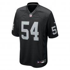 Brennan Jackson Las Vegas Raiders Nike Team Game Jersey Black