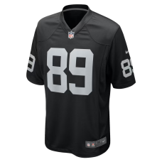 Brock Bowers Las Vegas Raiders Nike Player Game Jersey Black