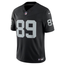 Brock Bowers Las Vegas Raiders Nike Team Vapor F.U.S.E. Stitched Limited Jersey Black
