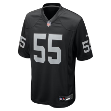 Cody Lindenberg Las Vegas Raiders Nike Team Game Jersey Black Cody Lindenberg Las Vegas Raiders Nike Team Game Jersey Black