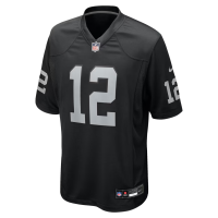 Ken Stabler Las Vegas Raiders Nike Game Retired Player Jersey Black