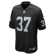 Roman Hemby Las Vegas Raiders Nike Team Game Jersey Black Roman Hemby Las Vegas Raiders Nike Team Game Jersey Black