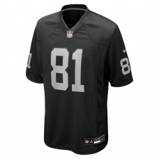 Tim Brown Las Vegas Raiders Nike Game Retired Player Jersey Black Tim Brown Las Vegas Raiders Nike Game Retired Player Jersey Black