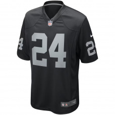 Willie Brown Las Vegas Raiders Nike Game Retired Player Jersey Black Willie Brown Las Vegas Raiders Nike Game Retired Player Jersey Black