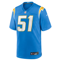 Andre Carter Los Angeles Chargers Nike Team Game Jersey Powder Blue
