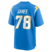 Andre James Los Angeles Chargers Nike Team Game Jersey Powder Blue