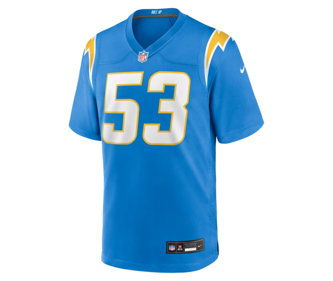 Del'Shawn Phillips Los Angeles Chargers Nike Team Game Jersey Powder Blue