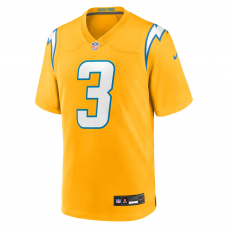 Derwin James Jr. Los Angeles Chargers Nike Alternate Charger Power Game Player Jersey Gold Derwin James Jr. Los Angeles Chargers Nike Alternate Charger Power Game Player Jersey Gold