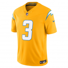 Derwin James Jr. Los Angeles Chargers Nike Alternate Charger Power Vapor F.U.S.E. Limited Jersey Gold Derwin James Jr. Los Angeles Chargers Nike Alternate Charger Power Vapor F.U.S.E. Limited Jersey Gold