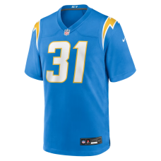 Greg Desrosiers Jr. Los Angeles Chargers Nike Team Game Jersey Powder Blue Greg Desrosiers Jr. Los Angeles Chargers Nike Team Game Jersey Powder Blue