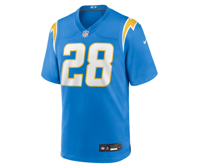 Hassan Haskins Los Angeles Chargers Nike Team Game Jersey Powder Blue