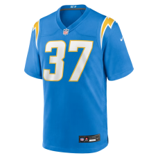 Jordan Oladokun Los Angeles Chargers Nike Team Game Jersey Powder Blue Jordan Oladokun Los Angeles Chargers Nike Team Game Jersey Powder Blue