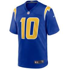 Justin Herbert Los Angeles Chargers Nike Alternate Game Jersey Royal Justin Herbert Los Angeles Chargers Nike Alternate Game Jersey Royal