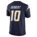 Justin Herbert Los Angeles Chargers Nike Alternate Super Chargers Vapor F.U.S.E. Stitched Limited Jersey Navy
