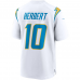 Justin Herbert Los Angeles Chargers Nike Game Jersey White