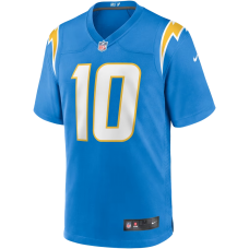 Justin Herbert Los Angeles Chargers Nike Player Game Jersey Powder Blue Justin Herbert Los Angeles Chargers Nike Player Game Jersey Powder Blue