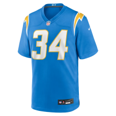 Keaton Mitchell Los Angeles Chargers Nike Team Game Jersey Powder Blue Keaton Mitchell Los Angeles Chargers Nike Team Game Jersey Powder Blue