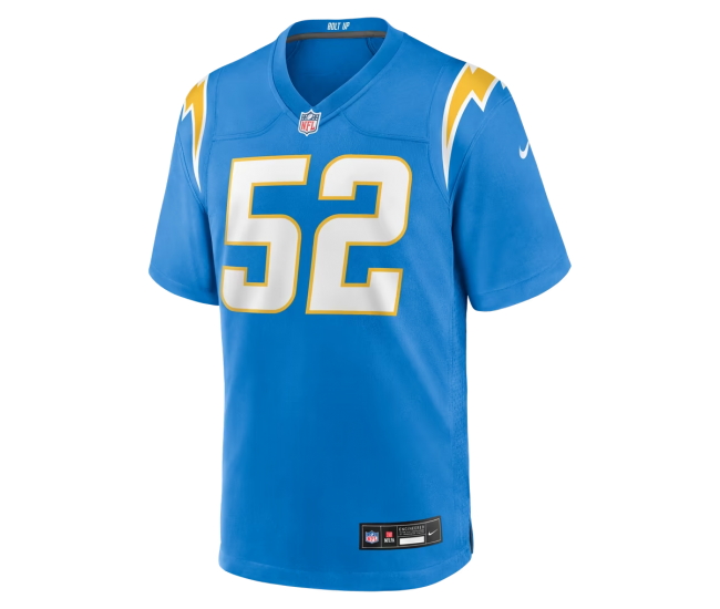 Khalil Mack Los Angeles Chargers Nike Game Jersey Powder Blue