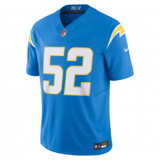 Khalil Mack Los Angeles Chargers Nike Vapor F.U.S.E. Limited Jersey Powder Blue Khalil Mack Los Angeles Chargers Nike Vapor F.U.S.E. Limited Jersey Powder Blue
