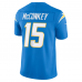 Ladd McConkey Los Angeles Chargers Nike Team Vapor F.U.S.E. Stitched Limited Jersey Powder Blue