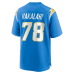 Laekin Vakalahi Los Angeles Chargers Nike Team Game Jersey Powder Blue