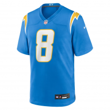 Omarion Hampton Los Angeles Chargers Nike Game Player Jersey Powder Blue Omarion Hampton Los Angeles Chargers Nike Game Player Jersey Powder Blue