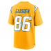Oronde Gadsden Los Angeles Chargers Nike Alternate Charger Power Game Jersey Gold