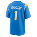 Quentin Johnston Los Angeles Chargers Nike Game Player Jersey Powder Blue