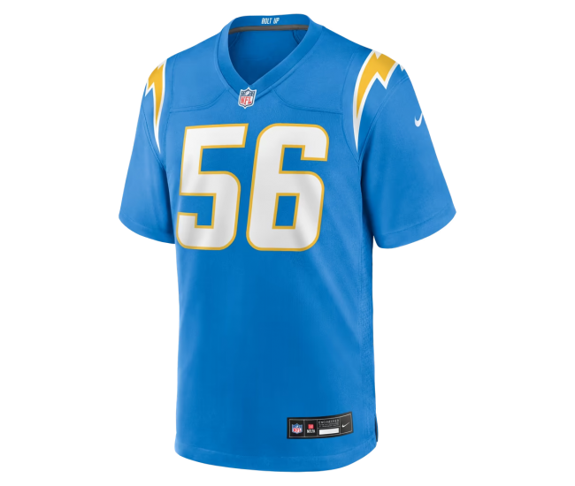 Shawne Merriman Los Angeles Chargers Nike Game Retired Player Jersey Powder Blue